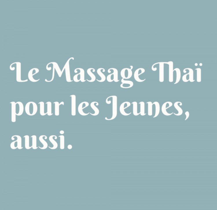 Image massage thai pour enfants